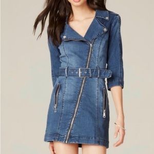 Bebe denim dress size 6
